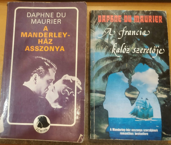 2 db Daphne Du Maurier: A francia kal�z szeret�je + A Manderley-h�z asszonya