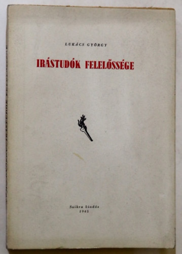 Lukcs Gyrgy - rstudk felelssge