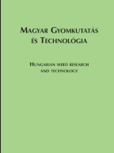 Magyar Gyomkutats s Technolgia 2009. december (X. vf. 2. szm))