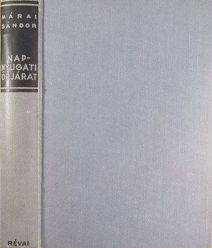 Napnyugati rjrat (I. kiads)