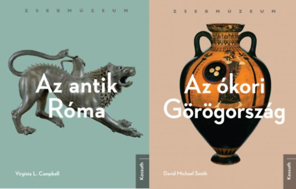 2 db knyv az antik kultrkrl: Az kori Grgorszg + Az antik Rma (Zsebmzeum)