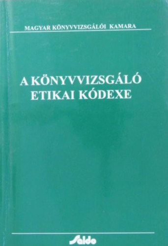 A knyvvizsgl etikai kdexe