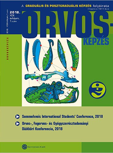 Gl Jnos  (fszerk.) Hermann Pter (fszerk.) - Orvoskpzs - 2018. XCIII. vfolyam, 1. szm