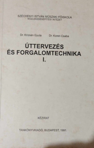 ttervezs s forgalomtechnika I.