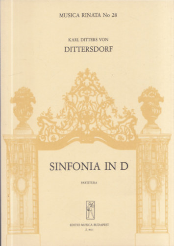 Sinfonia in D Partitura
