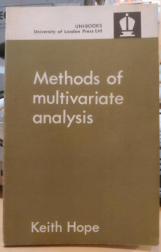 Methods of Multivariate Analysis