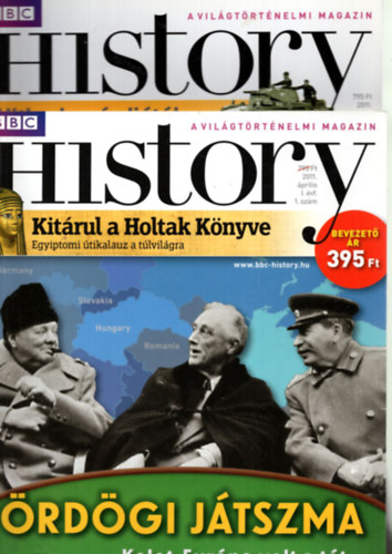 BBC History (6 szm egytt) 2011/1, 3, 4, 7, 8, 9.szmok
