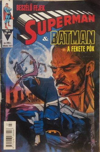 Superman s Batman 1997/4. - 31.szm - Batman: A fekete pk  - Superman: Beszl fejek
