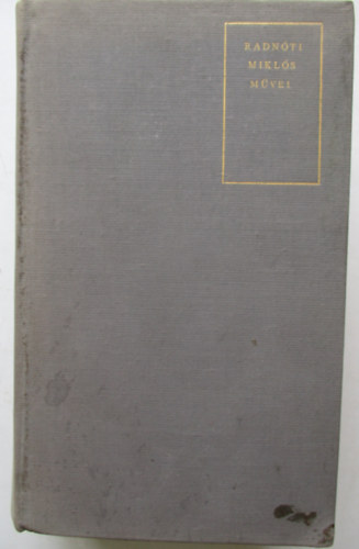 Radn�ti Mikl�s m�vei