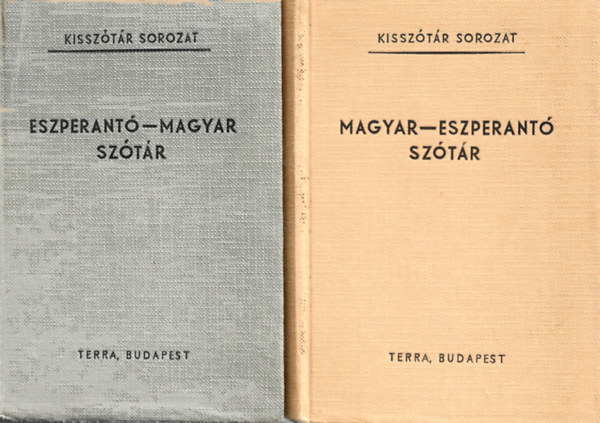 Eszperant-magyar / magyar-eszperant sztr (Kissztr sorozat)