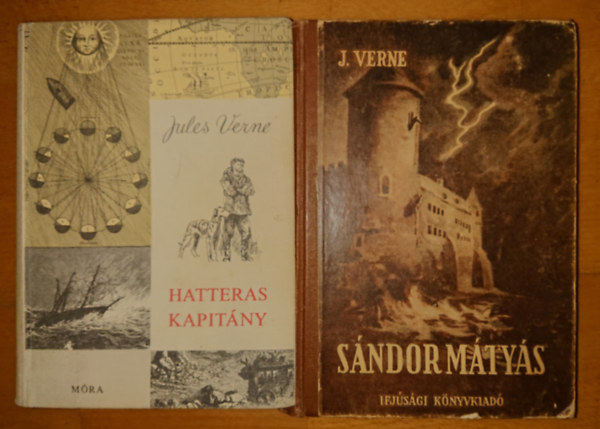 kt regny Jules Verne-tl: Hatteras kapitny, Sndor Mtys