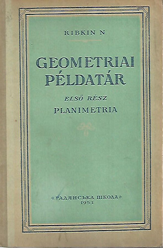 Geometriai pldatr I. Planimetria