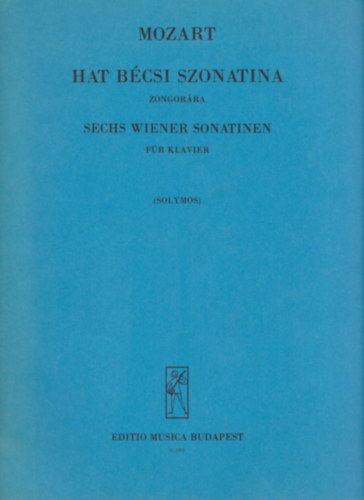 Hat bcsi szonatina zongorra - Sechs Wiener Sonatinen fr Klavier