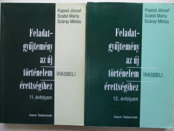 FELADATGYJTEMNY AZ J TRTNELEM RSBELI RETTSGIHEZ 11-12. VFOLYAM