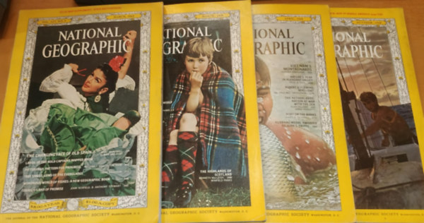 4 db National Geographic, angol nyelv, szrvny szm!