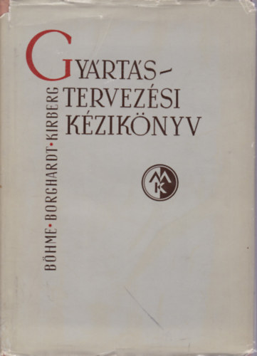 Gy�rt�stervez�si k�zik�nyv