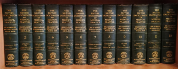 Sir Humphry Rolleston  (fszerkeszt) - The British Encyclopaedia Of Medical Practice
