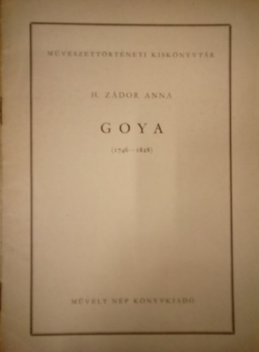 Goya ( 1746-1828 )