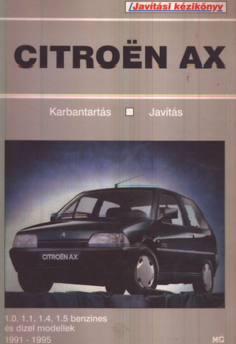 Javtsi kziknyv: Citroen Ax 1991-1995