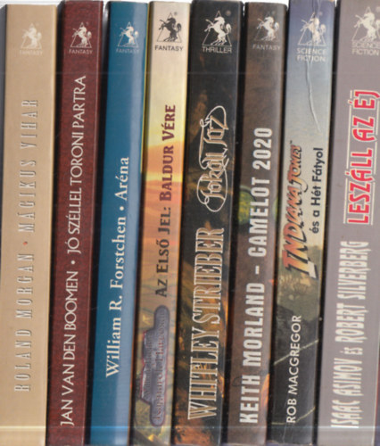 8 db. Valhalla Pholy: Mgikus vihar + J szllel toroni partra + Arna + Az Els Jel: Baldur vre + Pokoli Tz + Camelot 2020 + Indiana Jones s a Ht Ftyol + Leszll az j