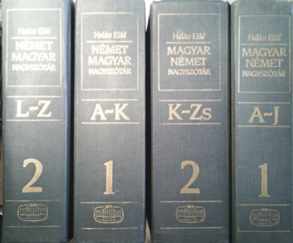 Nmet-Magyar Nagysztr I-II s Magyar-Nmet Nagysztr I-II.