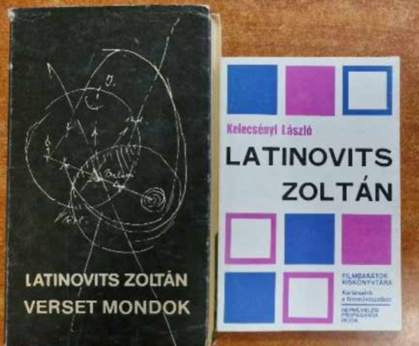 Latinovits k�nyvek 2db. - Latinovits Zolt�n  + Verset mondok