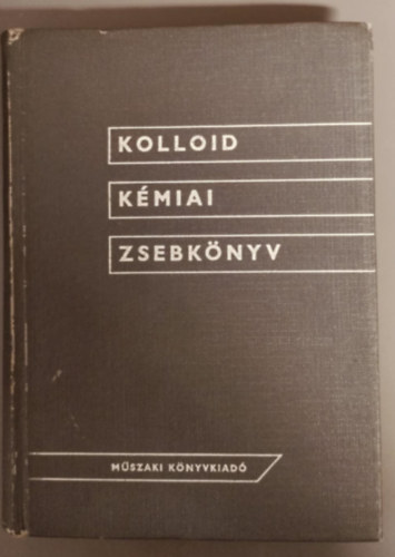 Kolloid kmiai zsebknyv