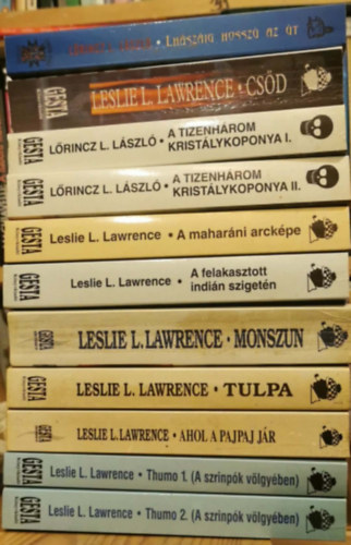 Leslie L. Lawrence k�nyvcsomag 11 k�tet