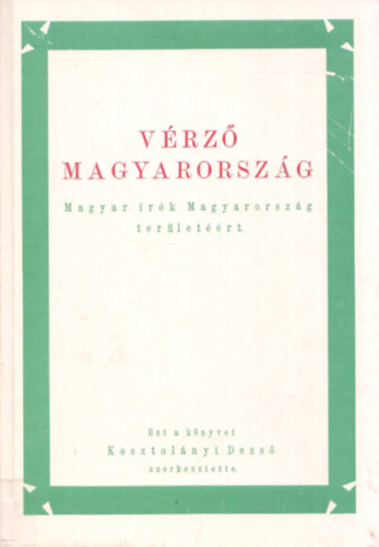 V�rz� Magyarorsz�g (Magyar �r�k Magyarorsz�g ter�let��rt)