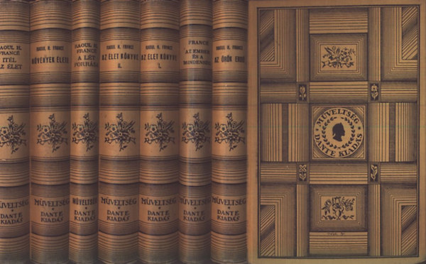 Raul H. Franc - Mveltsg I-VII. (Az rk erd + Az ember s a mindensg + Az let knyve I-II. + A lt forrsa + A nvnyek lete + tl az let)