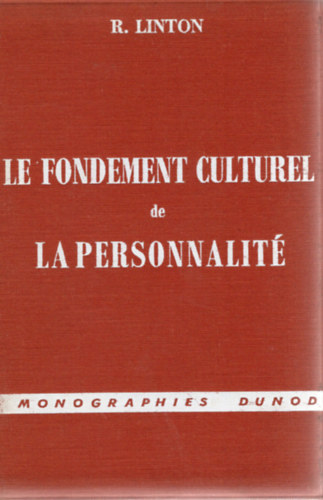 Le fondement culturel de la personnalit