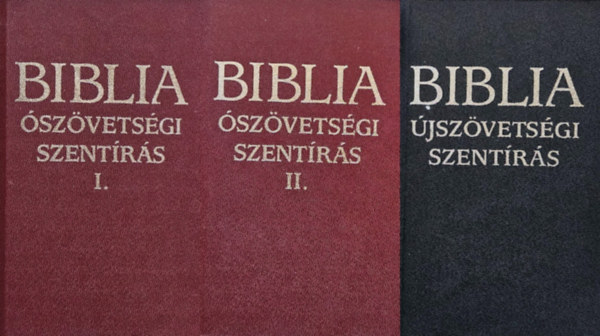 Szent Istvn Trsulat - Biblia I-III. (szvetsg s jszvetsg)