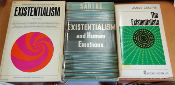 3 db Existentialism and Human Emotions + The Existentialists + The Philosophy and Literature of Existentialism