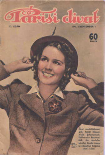 Prisi divat 1941 szeptember 1. (12. szm)