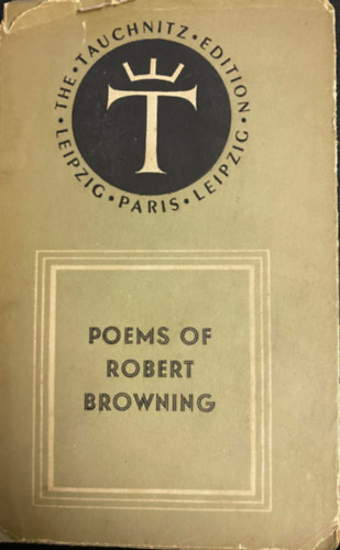 The Poems of Robert Browning