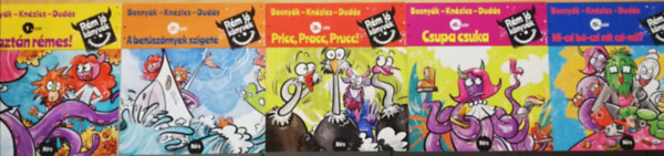 R�m j� k�nyvek 1-5 (1.Ez azt�n r�mes, 2.A bet�sz�rnyek szigete, 3.Pricc,Pracc,Prucc, 4.Csupa csuka, 5.Mi-csi b�-csi mit csi-n�l?)