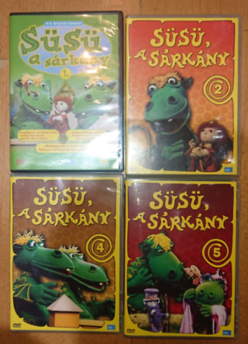 4 db Ss DVD: Ss, a srkny, Ss, a srkny 2, Ss, a srkny 4, Ss, a srkny 5