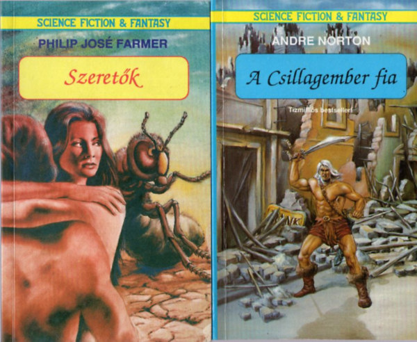 2 db sci-fi : A csillagember fia + Szeretk