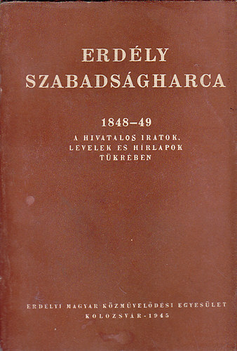 Erdly szabadsgharca 1848-49