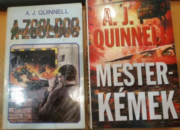 2 db A. J. Quinnell: A zsoldos + Mesterkmek