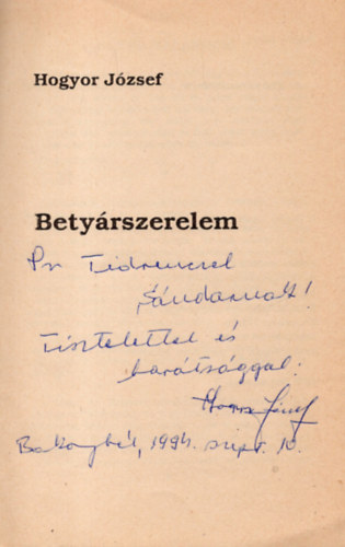 Betyrszerelem