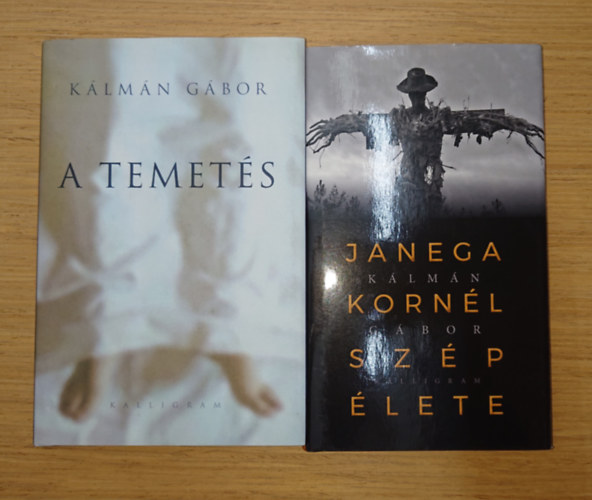 2 k�nyv K�lm�n G�bor: Janega Korn�l sz�p �lete, A temet�s