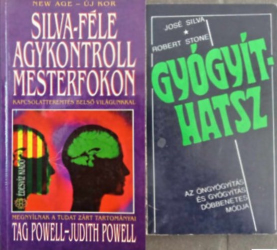 (2db) Agykontroll k�nyvcsomag: Silva-f�le agykontroll mesterfokon + Gy�gy�thatsz
