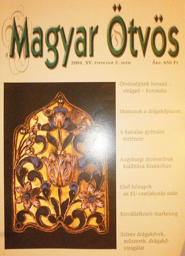 Magyar �tv�s XV. �vfolyam 2. sz�m