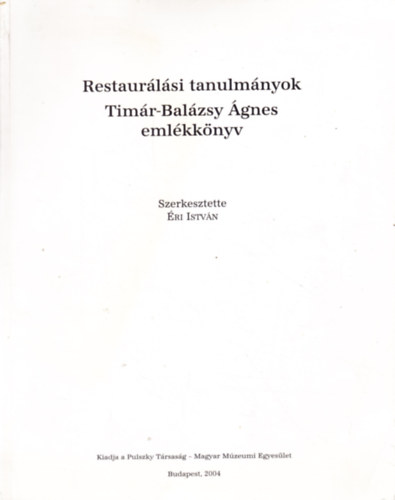 A vci domonkos templom kriptjnak feltrsa. Klnlenyomat a Restaurlsi tanulmnyok - Timr-Balzsy gnes emlkknyv c. ktetbl.