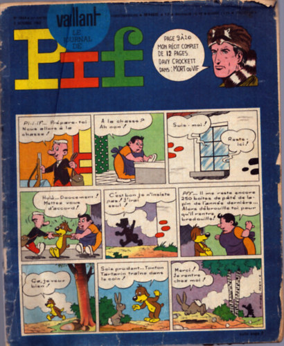 Vaillant le jorunal de Pif - 1965 Septembre 7 (sz�nes k�preg�ny)