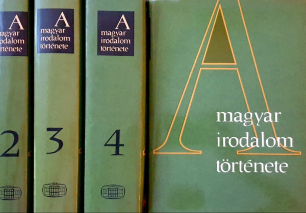 A magyar irodalom trtnete 1-4. (nem teljes)