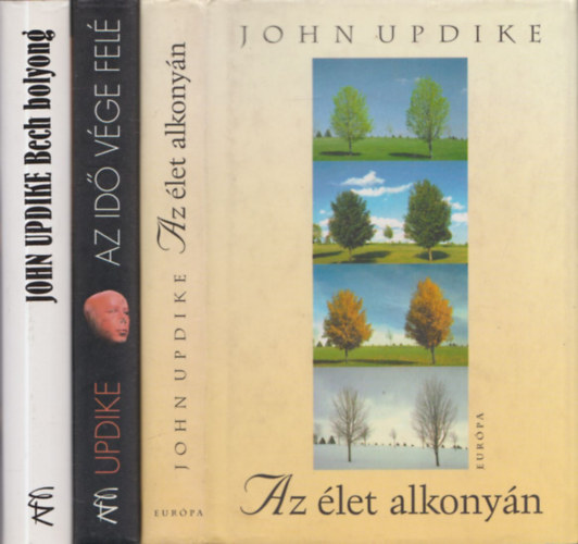 3 db John Updike regny: Az let alkonyn + Az id vge fel + Bech bolyong