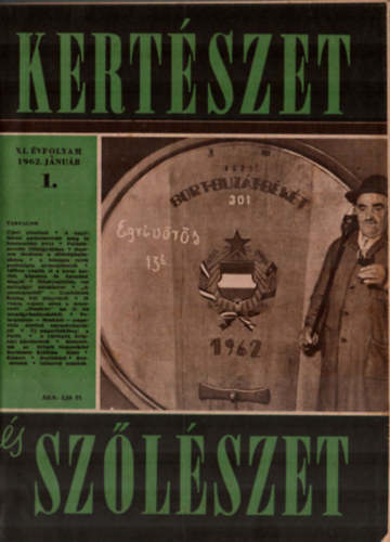 Kertszet s szlszet 1962. teljes vfolyam, - egybektve.