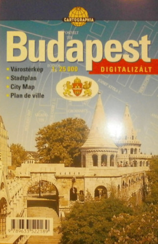 Budapest digitalizlt vrostrkpe